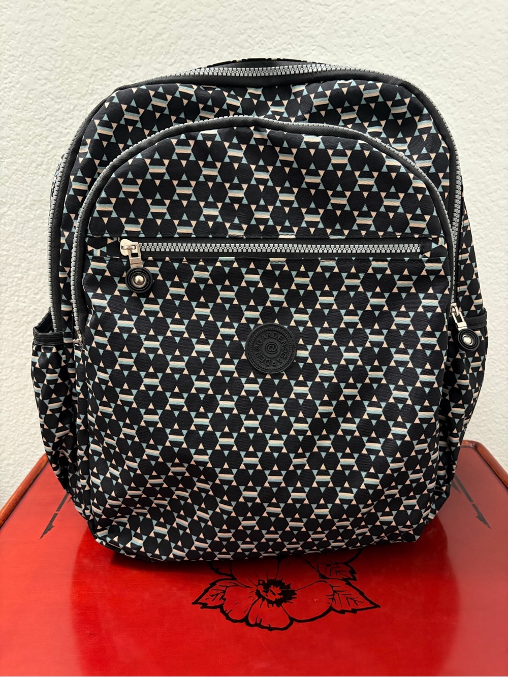 Geometric Pattern Backpack